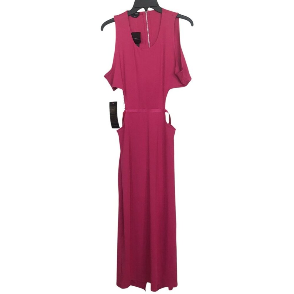 Bebe Womens Dress Size‎ XXL Pink Cut Out Sides Open Back